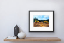 Load image into Gallery viewer, "Golden Hour" Original 9in x 12in Framed Painting
