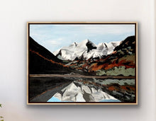 Load image into Gallery viewer, "Maroon Bells II" - Original Framed 18in x 24in Acrylic Painting