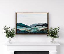 Load image into Gallery viewer, Fine art painting of a valley and mountains, based on a view in Aspen, Colorado.