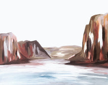 Load image into Gallery viewer, "Lake Powell" Fine Art Print - Abstract Canyons