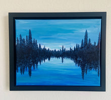 Load image into Gallery viewer, "Reflection" 11in x14in Original - Framed