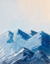 Load image into Gallery viewer, "Seeing Blue" Original Acrylic Painting- Framed