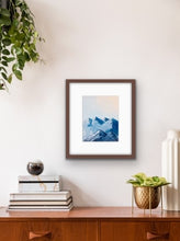 Load image into Gallery viewer, "Seeing Blue" Original Acrylic Painting- Framed