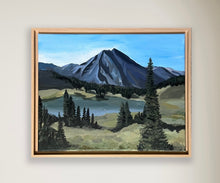 Load image into Gallery viewer, &quot;Peak&quot; - Original Framed 16in x 20in Acrylic Painting
