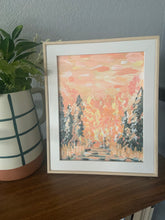 Load image into Gallery viewer, SOLD: &quot;Aspen Road&quot; 8in x 10in Original - Framed
